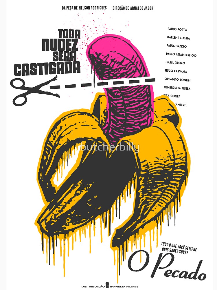 Toda Nudez Sera Castigada T-shirt by butcherbilly 