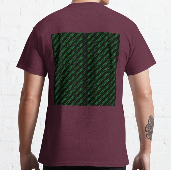 Ancient Batik Motif - Green Classic T-Shirt