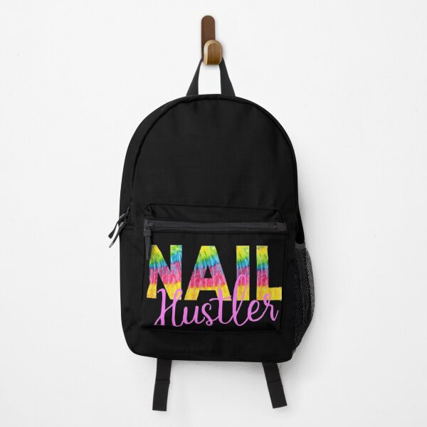 Item preview, Colorful Tie Dye Nail Hustler Nail Tech Techniques Nail Boss Nail Artist Salon Team designed and sold by Dr.YesOrNo.