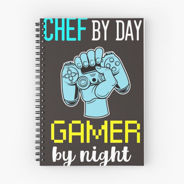 Item preview, chef by day gamer by night , cool gift idea for chef gaming lover  | Chef shirt | Chef T-Shirt designed and sold by chefstores.