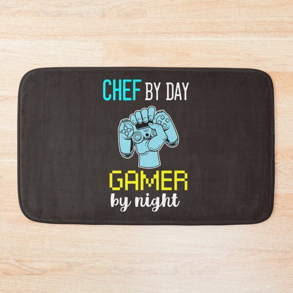 Item preview, chef by day gamer by night , cool gift idea for chef gaming lover  | Chef shirt | Chef T-Shirt designed and sold by chefstores.