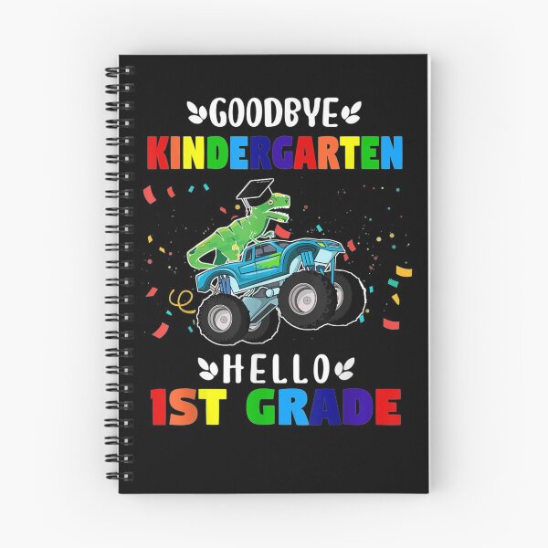 Item preview, Goodbye Kindergarten Hello First Grade Graduation Boy designed and sold by musgroveart.