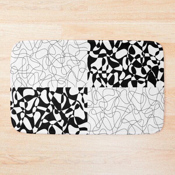 Item preview, Abstract pattern - black and white. designed and sold by K.S ART.