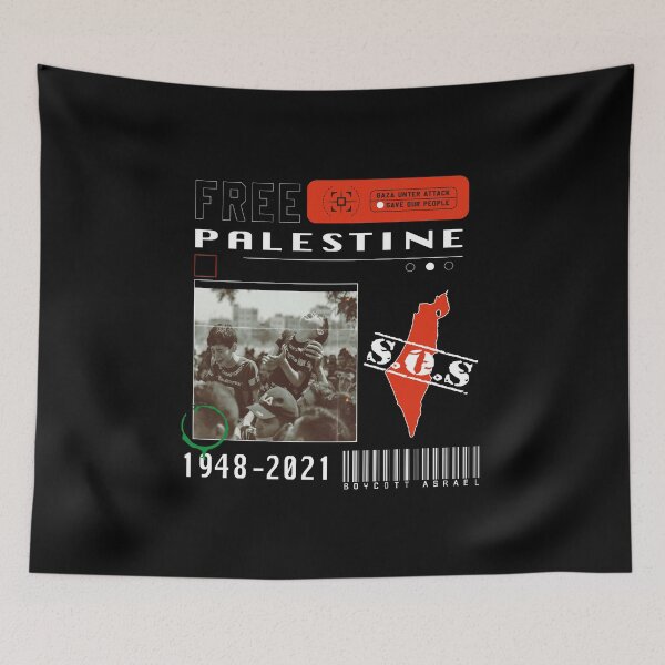 Item preview, Palestine SOS Free Palestine Gaza under attack save our people  designed and sold by AstroShop1.