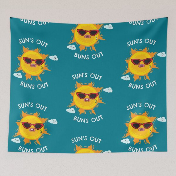 Item preview, Funny Sun's Out, Buns Out Pun  designed and sold by crizzysketch.