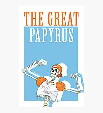 THE GREAT PAPYRUS Photographic Print