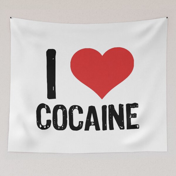 Item preview, I Love Cocaine designed and sold by The "I Love Everything" Shop.