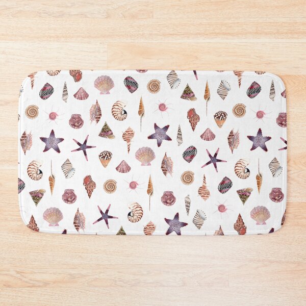 Item preview, SEASHELL PATTERN - white designed and sold by BEATRIZ ABAITUA.