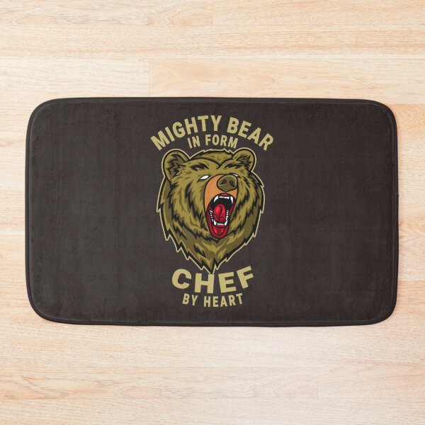 Item preview, Chef Mighty Bear Design Quote  | Chef shirt | Chef T-Shirt designed and sold by chefstores.
