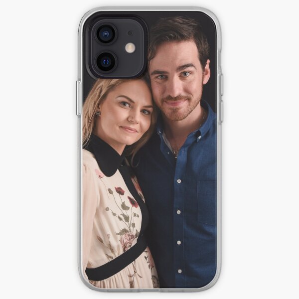 Emma and Killian - Captain Swan - Comic Con Poster iPhone Soft Case