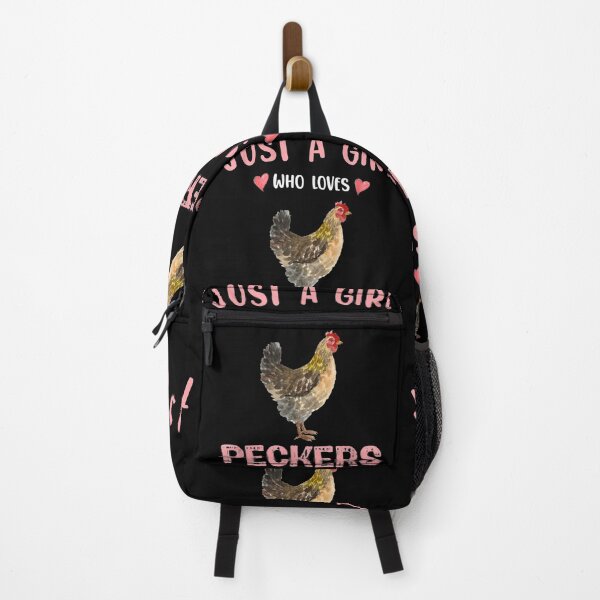 Item preview, Just Girl Loves Peckers Shirt, Funny Chicken, Chicken designed and sold by musgroveart.