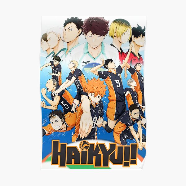 "poster anime haikyuu fly" Poster by jazmynader | Redbubble