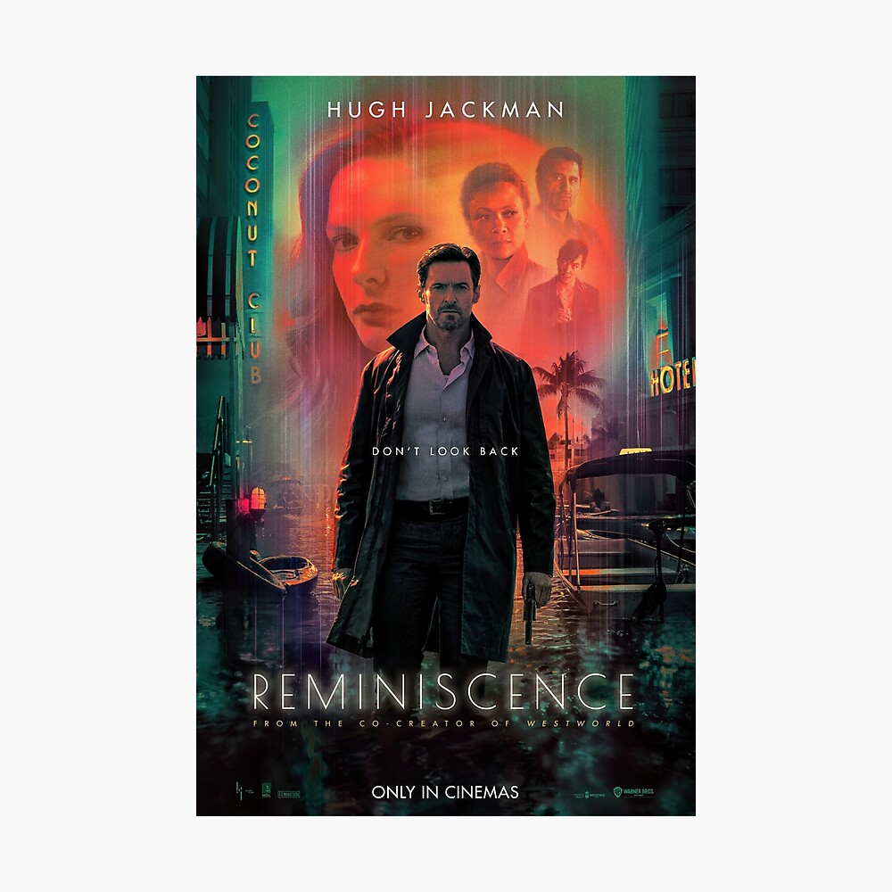 Reminiscence 2021 Movie Poster Poster By Feednseed Redbubble