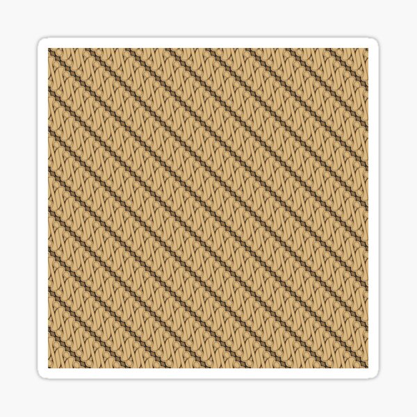 Batik Parang - Brown Sticker