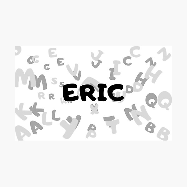 eric-personalized-name-wall-art-for-sale-redbubble