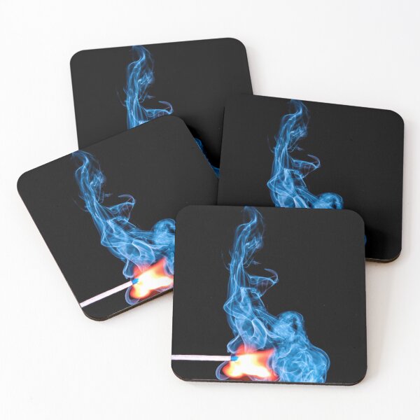 Item preview, The burning blue match stick designed and sold by Anamika Mehta.
