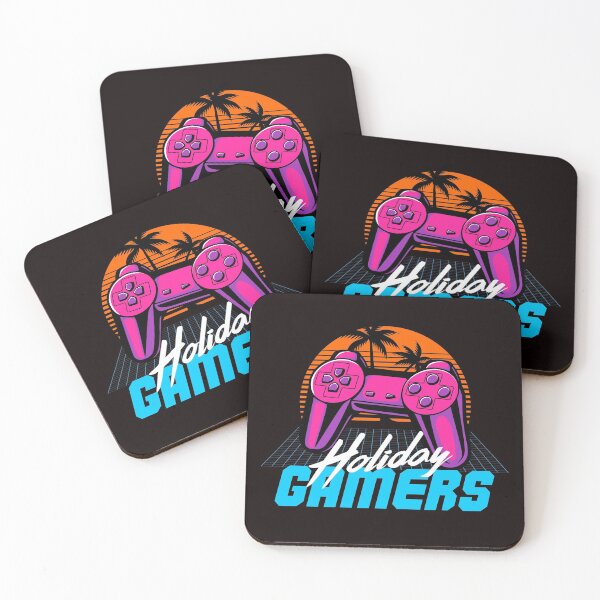 Item preview, Holiday Gamers 80s Retro Graphic designed and sold by Peekonet.