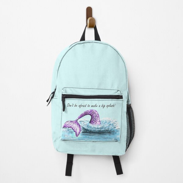 Item preview, Mermaid Inspirational Quote designed and sold by zenflowcreative.