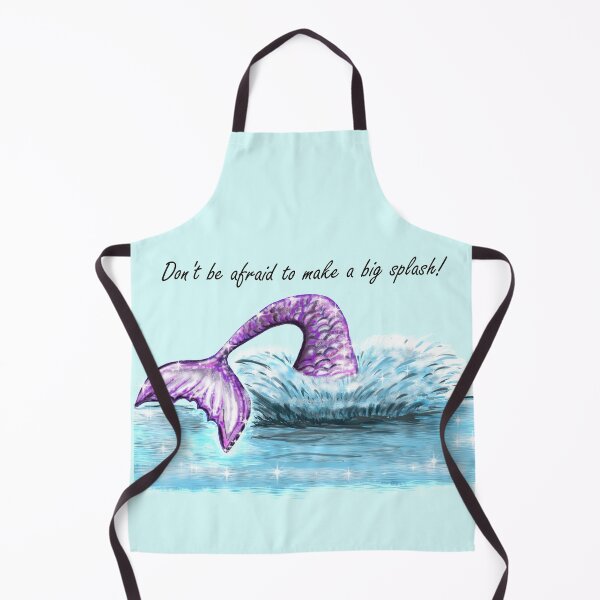 Item preview, Mermaid Inspirational Quote designed and sold by zenflowcreative.