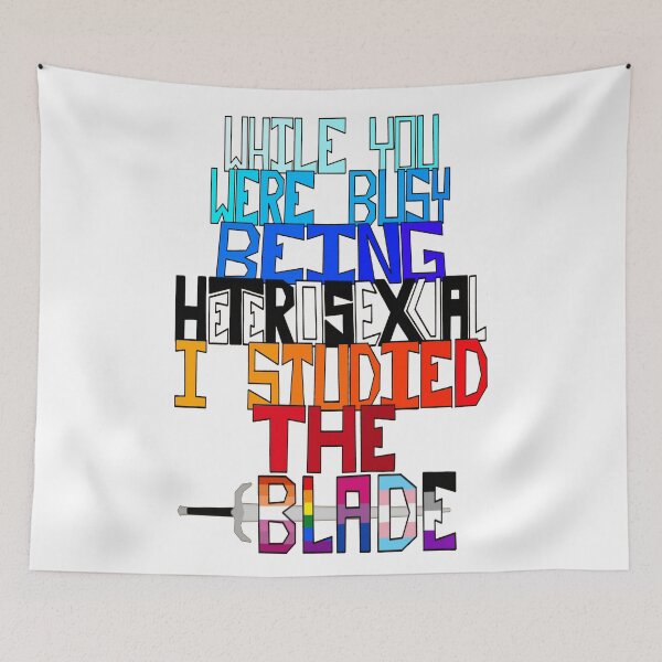 Item preview, I Studied The Blade (Pride Month 2021) designed and sold by Artac.