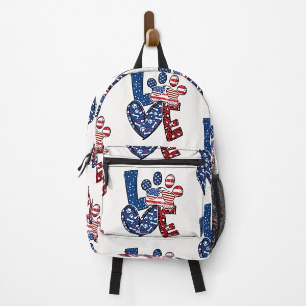 Item preview, Dog Love Sign usa Independence Day designed and sold by WaveOcean123.