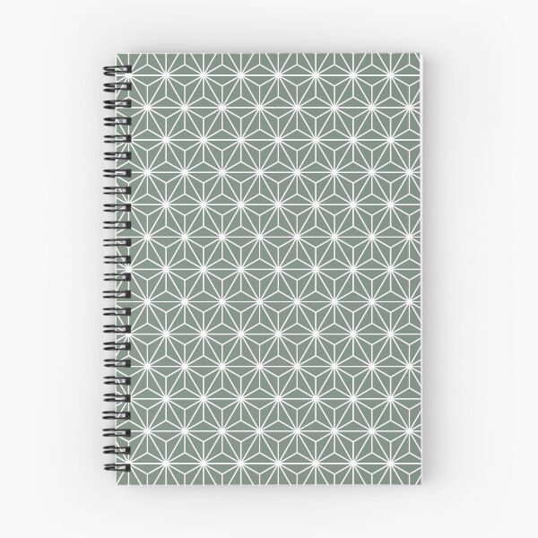 Item preview, Xanadu Green White Asanoha - Japanese Traditional Pattern designed and sold by KinitaDesign.