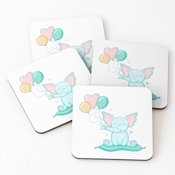 Item preview, Baby Elephant Watercolor, Cute Baby Elephant Watercolor, Watercolor designed and sold by graphic-genie.