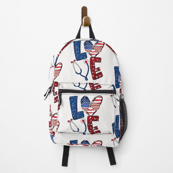 Item preview, Nurse Love Sign usa Independence Day designed and sold by WaveOcean123.