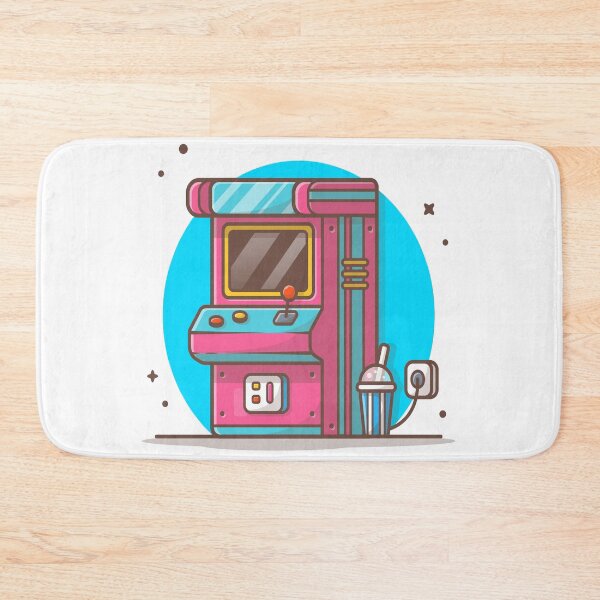 Item preview, Arcade Machine with Soda Icon Illustration designed and sold by Peekonet.