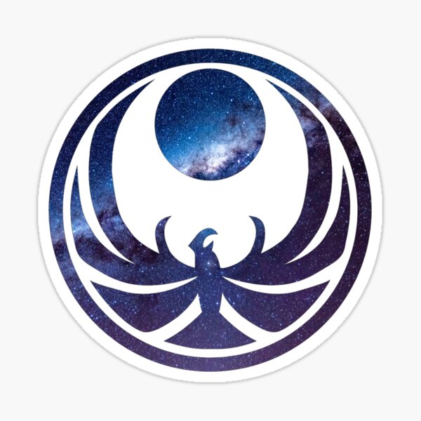 Skyrim - Nightingale in Galaxy theme Sticker