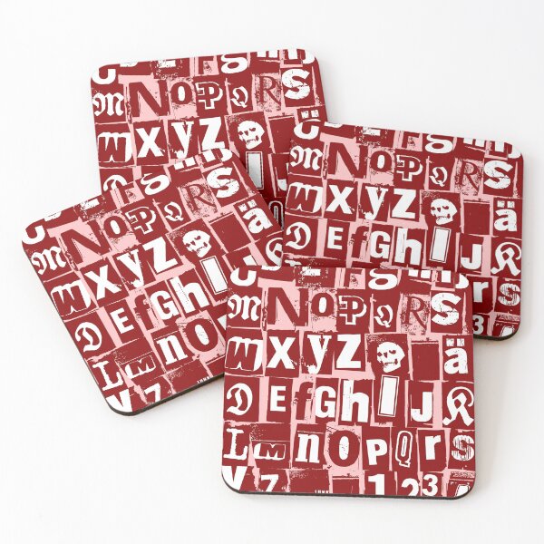 Item preview, Ransom Letters designed and sold by junkohanhero.