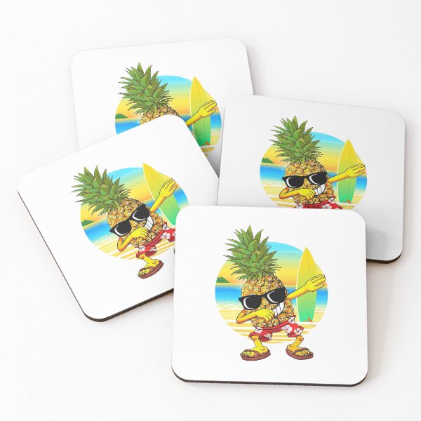 Item preview, Pineapple Dabbing Beach Hello Summer designed and sold by SpecialGift79.