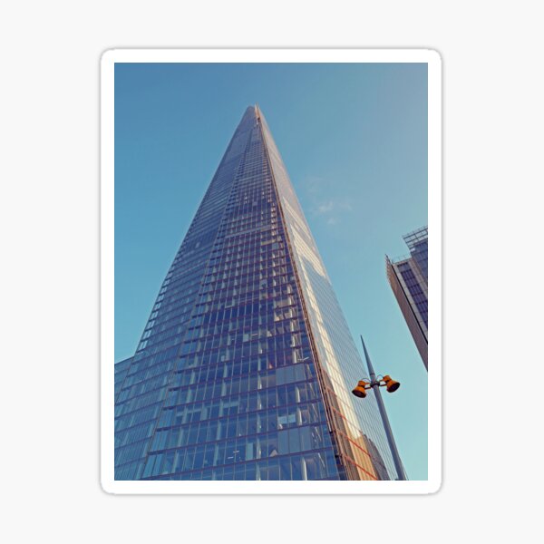 The drawf lampost in London bridge Sticker