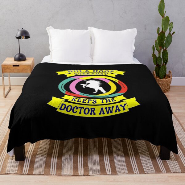 Item preview, Copy of hula hoop Everyday Keeps The Doctor Away - Unicorn designed and sold by Luna Garcia.