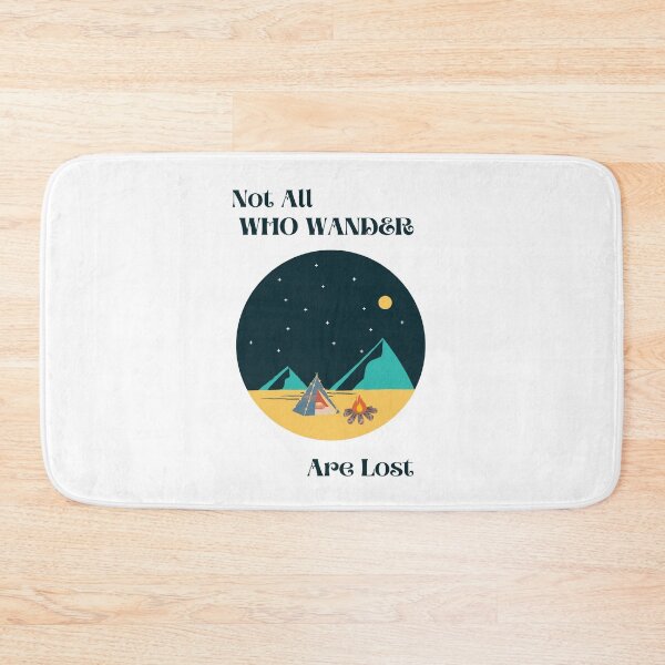 Item preview, Not All Who Wander, Camping, Caravan, Tents, Camping Poster, Camp Life, Camper Poster designed and sold by visual-samadhi.