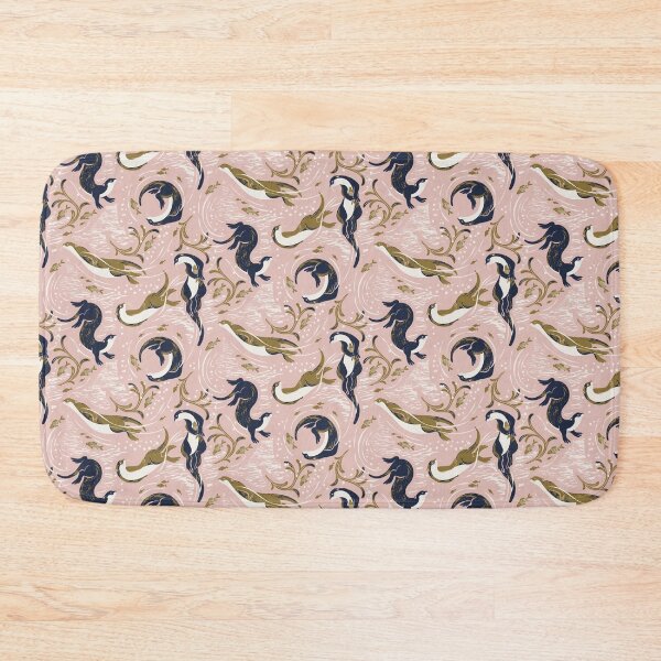 Item preview, Playful Otters - Pink designed and sold by appleyards.