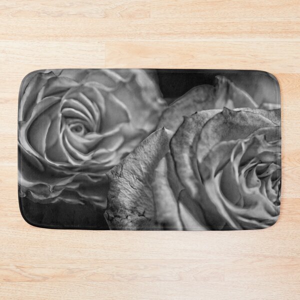 Item preview, Black and White Tea Roses designed and sold by bloomingvine.