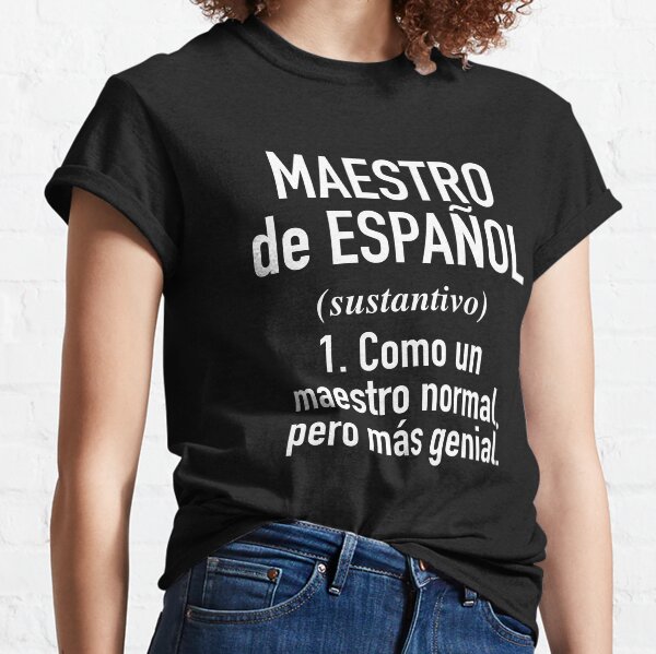 Spanish Teacher Wednesday MIERCOLES A 0805' Women's T-Shirt