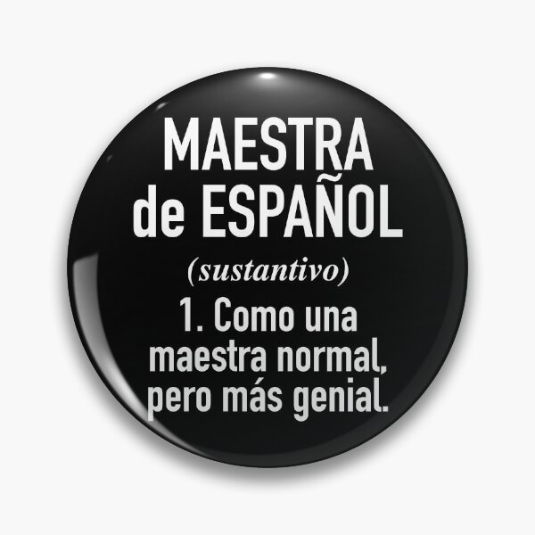Item preview, Spanish Teacher (Female) - in Spanish Language - Maestra designed and sold by HiddenVerb.