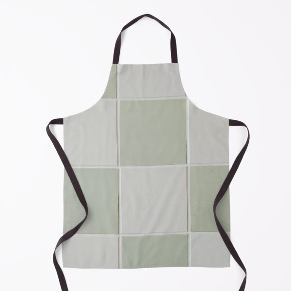 Item preview, Sage Green Aesthetic Square Tile Pattern designed and sold by LemonCinammon.