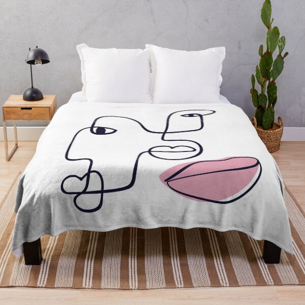 Item preview, Woman man Face girl drawing abstract abstractface oneline onelinedrawing, designed and sold by Queengood.