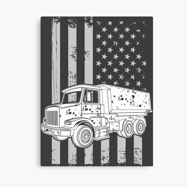 Trucker Accessories For Truck Driver Motor Lover Trucker  Art