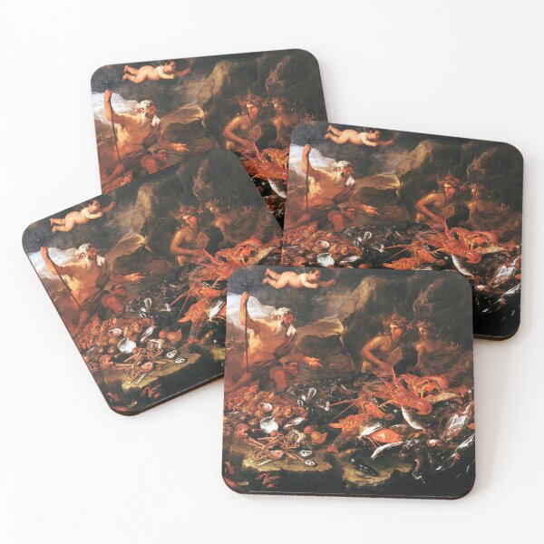 Item preview, Riches of the Sea,Neptune,Tritons and Two Nereids designed and sold by BulganLumini.