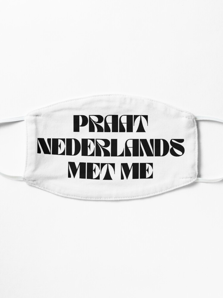 Alternate view of Praat Nederlands Met Me / Talk Dutch to Me Mask