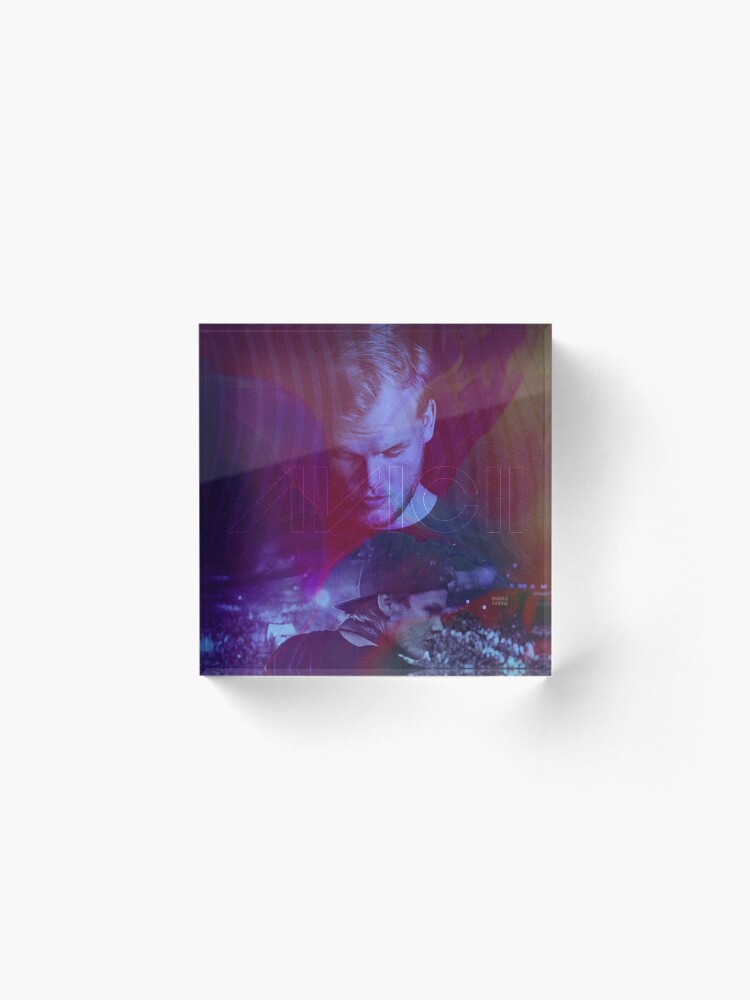 Avicii Wallpaper Acrylic Block By Myjpeg Redbubble