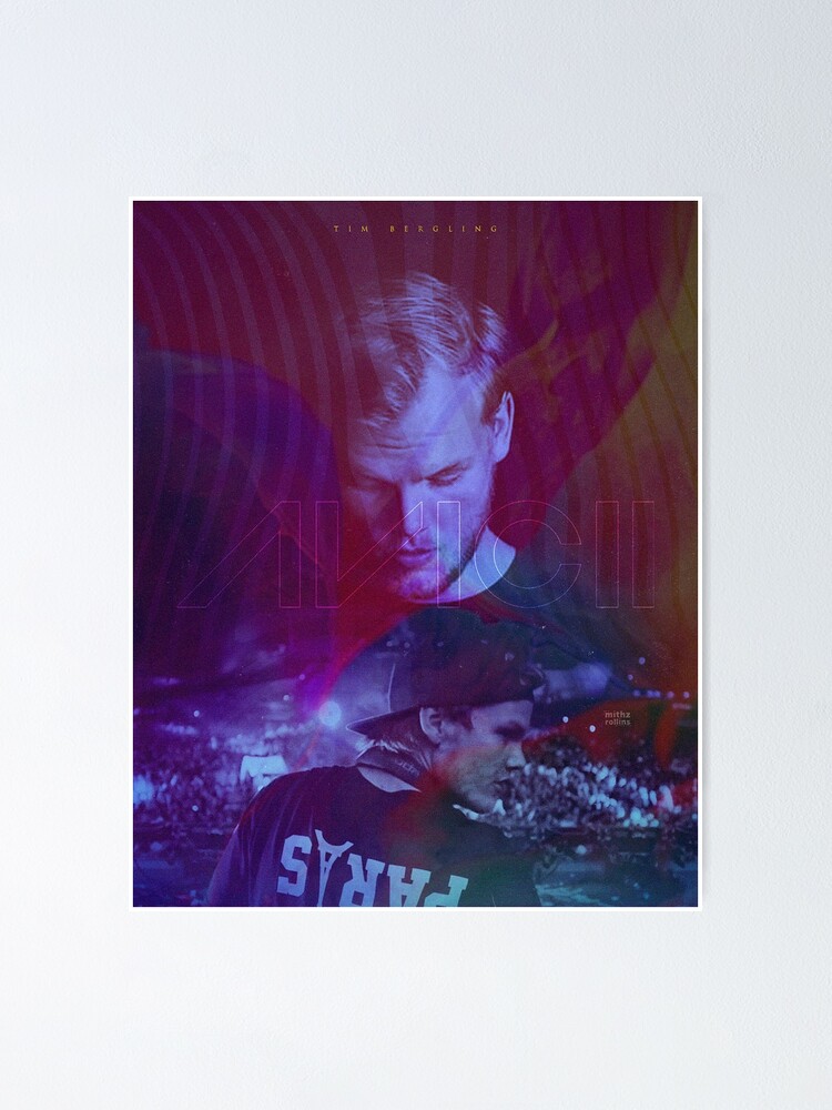 Avicii Wallpaper Poster By Myjpeg Redbubble