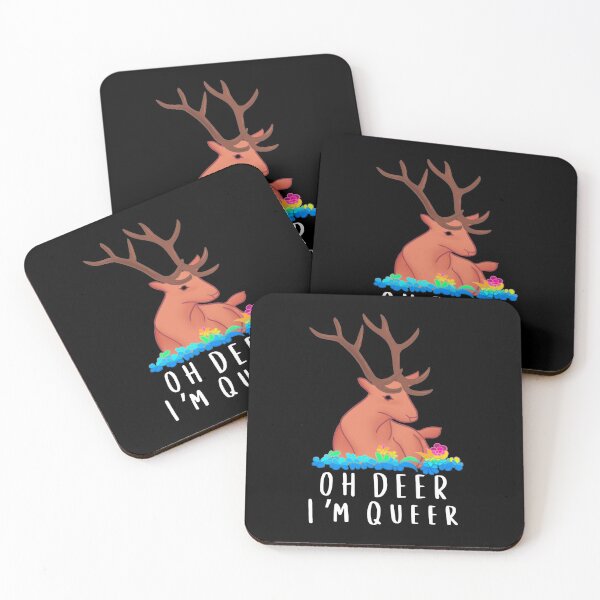 Item preview, Oh Deer Im Queer Funny Puns LGBTQ | Queer deer designed and sold by Mixture-DESIGN.