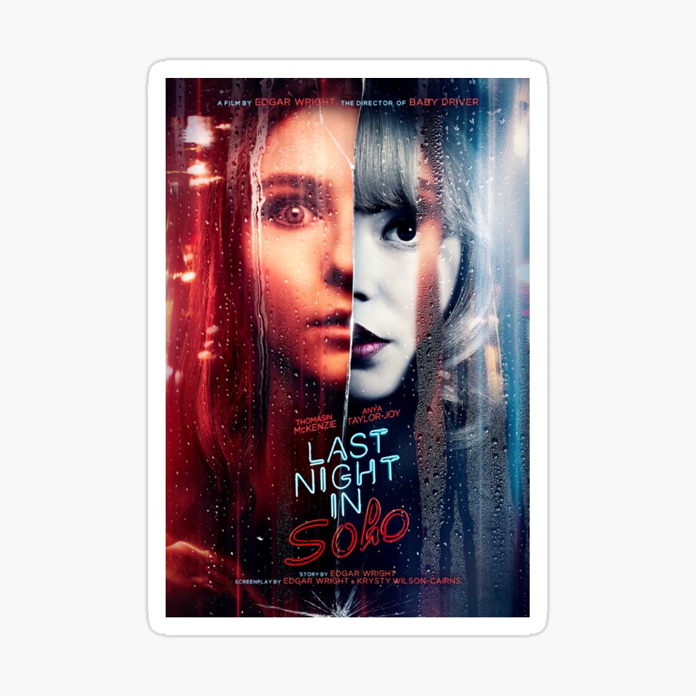 Last Night In Soho Movie Poster Poster By Feednseed Redbubble