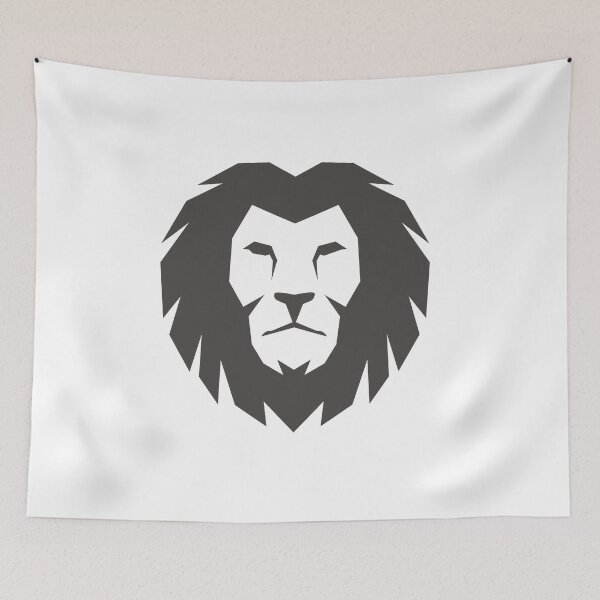 Item preview, Simple Abstract lion Face designed and sold by YOUR SHOP.