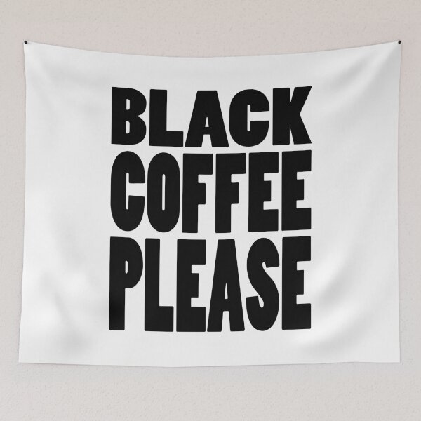 Item preview, BLACK COFFEE PLEASE | Mug and drink instructions designed and sold by Cevil.